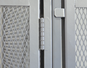 Bulk Storage Locking Cabinets - 7 knuckle hinge