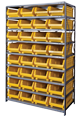metal bin shelves