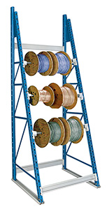 reel rack shelving installation